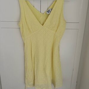 Princess Polly Light Yellow Sundress